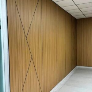 PVC wall panels Abu Dhabi geometric wall design modern cladding UAE